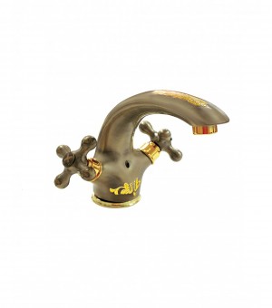 خلاط مغسلة اوركا برونزي برازيلي - (نحت) A خلاط مغسلة اوركا برونزي برازيلي - (نحت) A